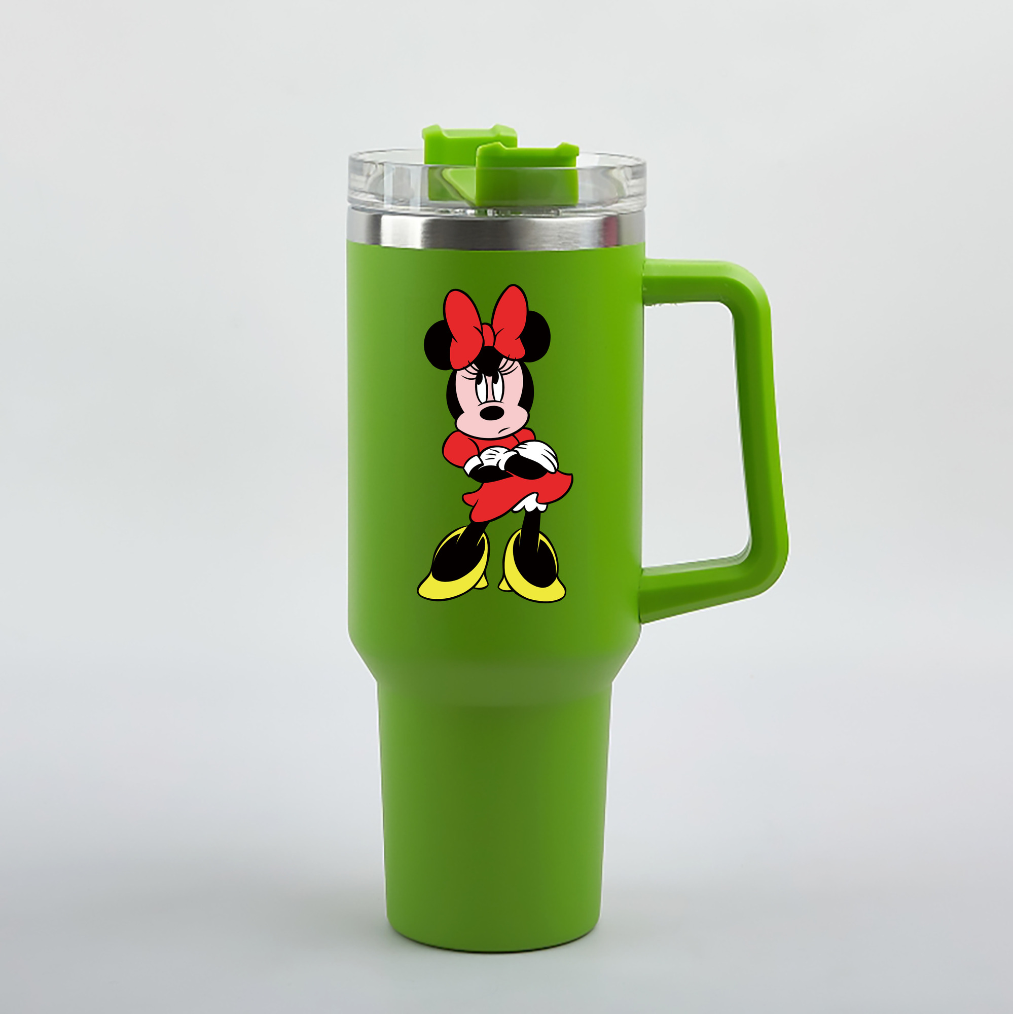 （画像用） ミッキーマウス Mickey Mouse 1200mL車用タンブラー（カラープリント）